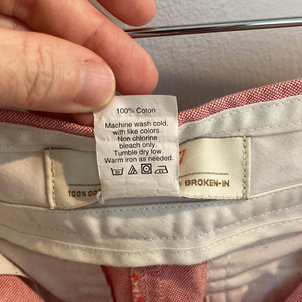 2/$30 🩷 J Crew shorts 🩷 size 4 🩷 pink 🩷 chino - Picture 6 of 8